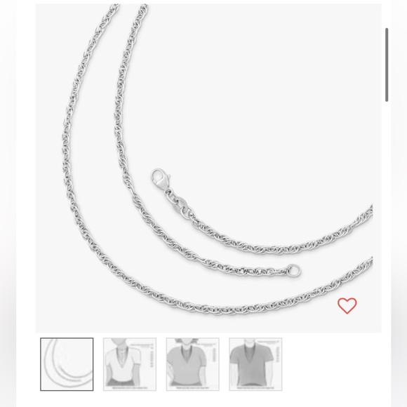 James Avery | Jewelry | 3 James Avery Rope Ss Chain Necklace | Poshmark